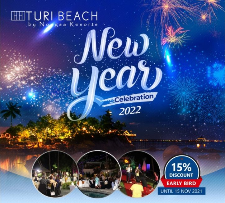 Turi beach new year 2022